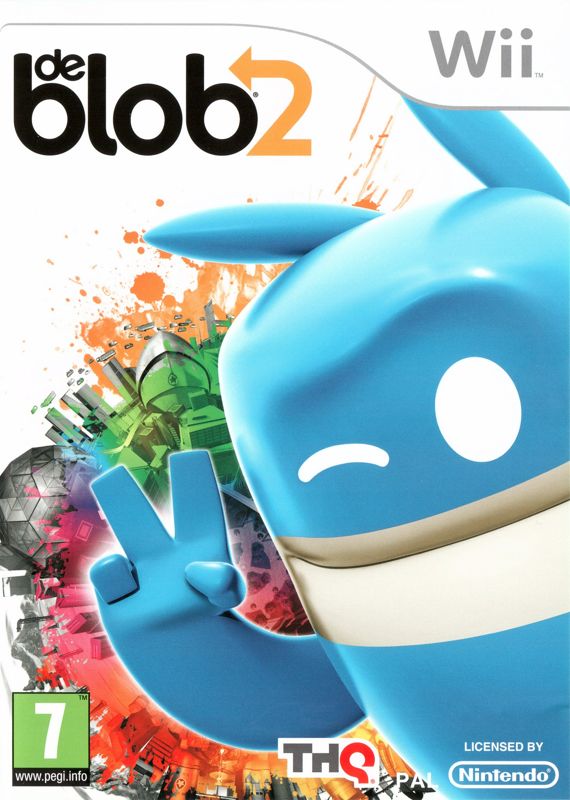 De Blob 2 box art for Xbox 360
